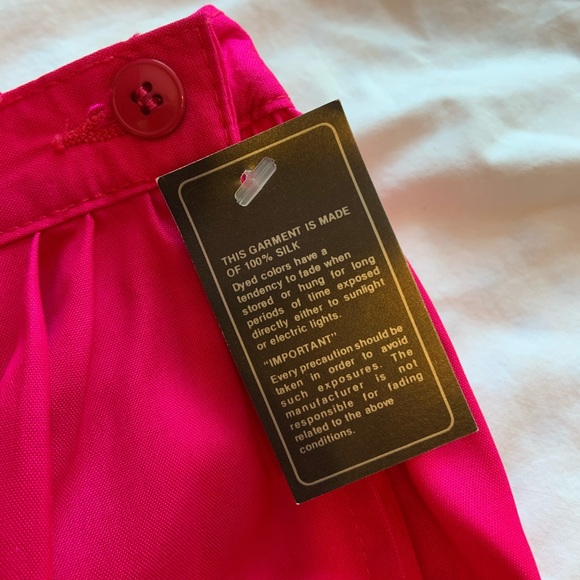 Vintage silk skirt - Picture 2 of 3